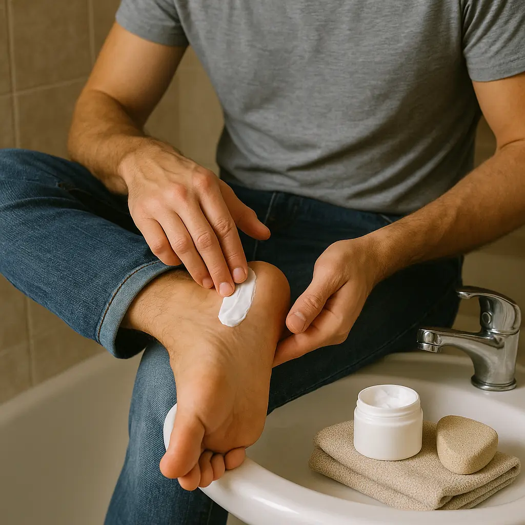 Blote voeten en voetverzorging