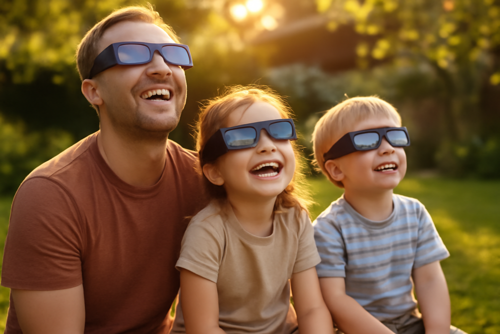 Zonsverduistering bekijken met kinderen: veiligheidsregels en leuke uitleg