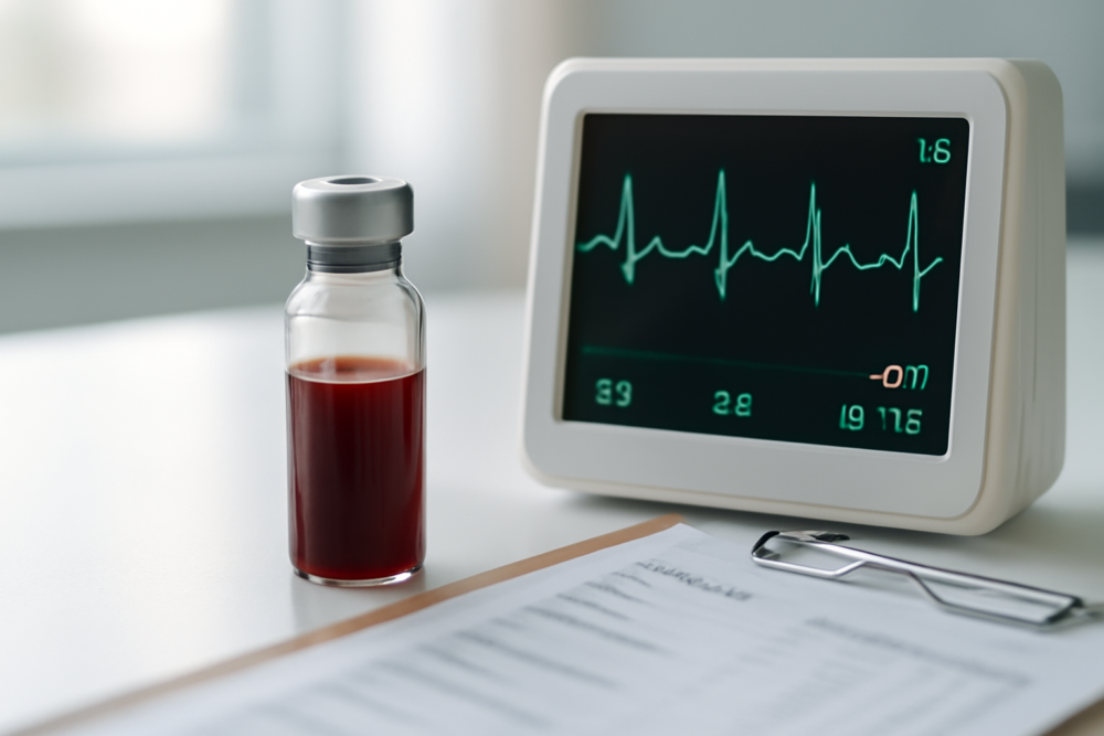 Bloedbuisje en hartmonitor tonen meetbare effecten van stress op het lichaam